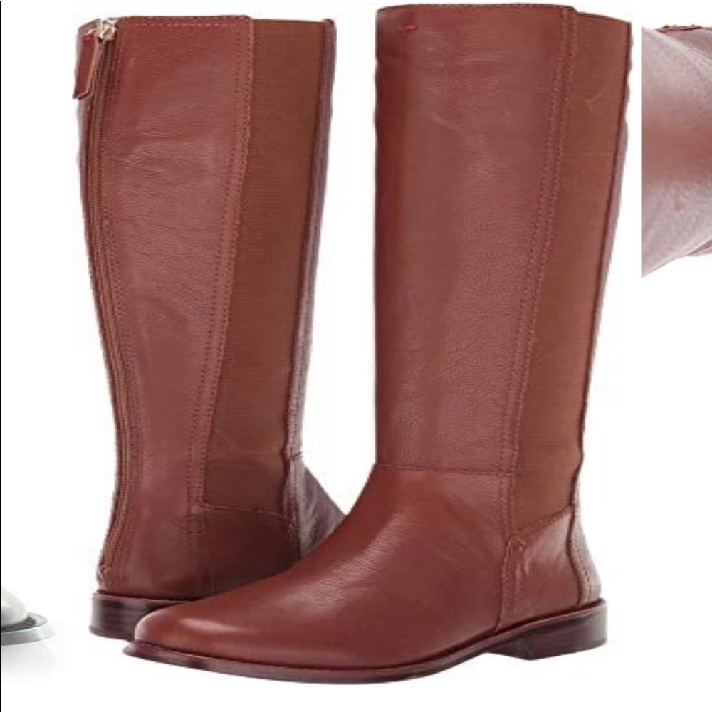 Ellen Degeneres Leather Knee Riding Boot